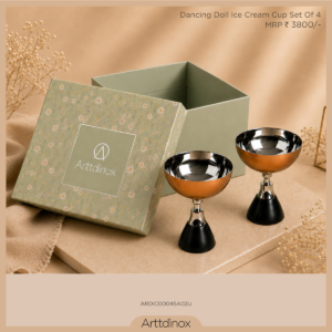 Dancing Doll Ice Cream Cup Set of 4
