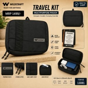 Wildcraft Travel Kit - Black