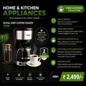 AGARO Royal Drip Coffee Maker 750W