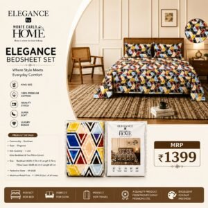 Monte Carlo Elegance Bedsheet Set