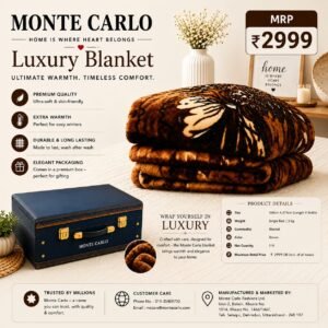 Monte Carlo Luxury Blanket