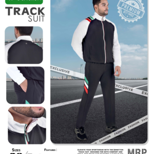 Track Suit - Black/White