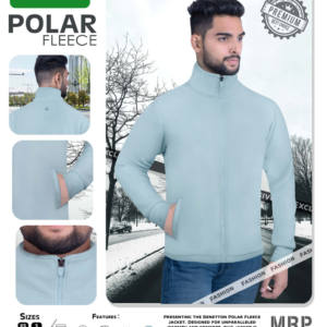 Polar Fleece Jacket - Ice Blue