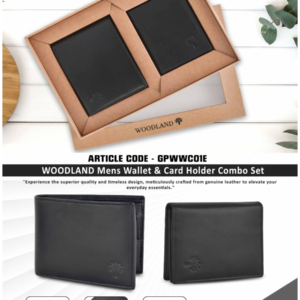 Men Wallet & Card Holder Combo Set
