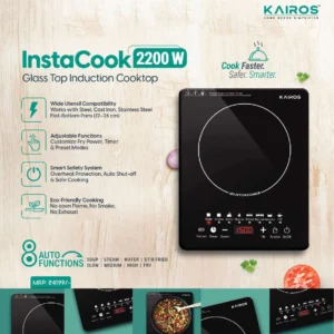 Kairos InstaCook 2200W Induction Cooktop