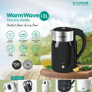 Kairos WarmWave 1.8L Electric Kettle