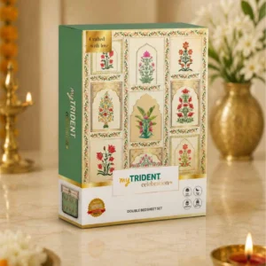 myTrident Celebration 144TC Double Bedsheet Set